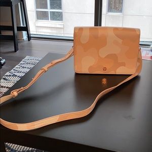 Pink Cameo medium Andra Crossbody purse